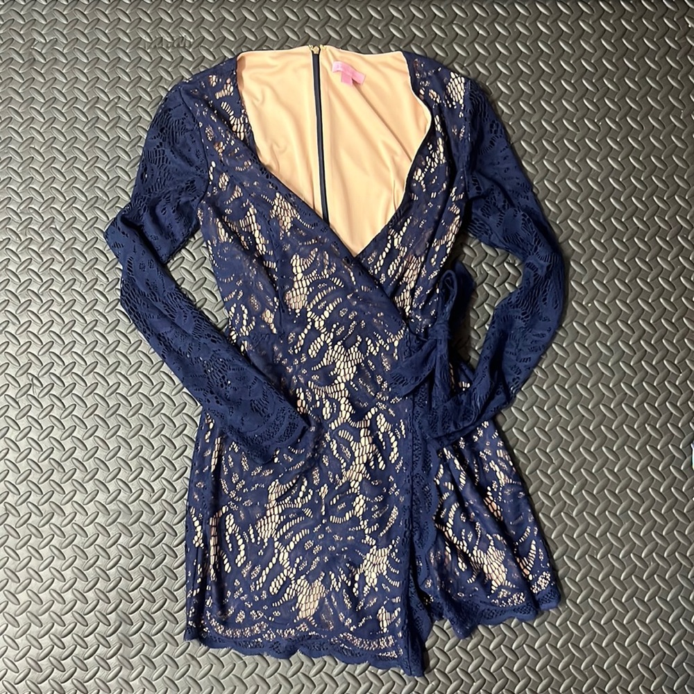 Lilly Pulitzer lace romper